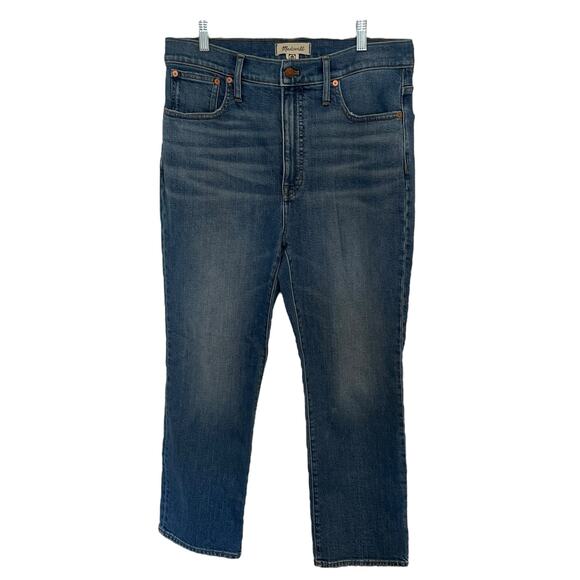 Madewell Slim Demi-Boot Jeans Northaven Wash High Rise Womens Size 30 $128 - Picture 4 of 13
